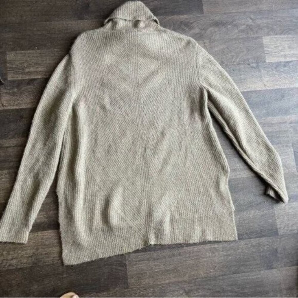 Sweet Romeo Abstract Rib Turtleneck Tunic Sweater Size L - Picture 7 of 8